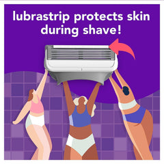 Joy Five-Bladed Women’s Razor Refills, 8 Counts