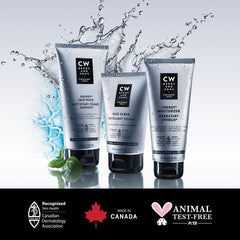 CW Beggs Energy+ Moisturizer for Men, Normal to Dry Skin, Face Cream, Hypoallergenic, Fragrance-Free, Paraben-Free, Alcohol-Free, Mineral Oil-Free, Cruelty-Free