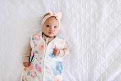 Copper Pearl Premium 3-Layer Knit Sleep Bag "Bloom" by - 6-12 Months