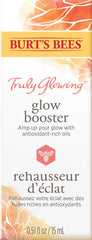 Burt's Bees Truly Glowing Reawakening Glow Booster, Face Serum with Antioxidant-Rich Oils, 100% Natural Origin, Developed with Dermatologists, 15mL