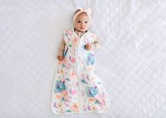 Copper Pearl Premium 3-Layer Knit Sleep Bag "Bloom" by - 6-12 Months