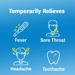 Children's Advil (230 ML, Bubble Gum Flavour) Ibuprofen Suspension Dye Free Temporary Fever Reducer