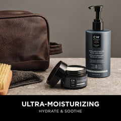 CW Beggs Ultra-Moisturizing Cream for Men, Dry Skin, Face Moisturizer, Hypoallergenic, Fragrance-Free, Paraben-Free, Alcohol-Free, Mineral Oil-Free, Cruelty-Free, 50 mL