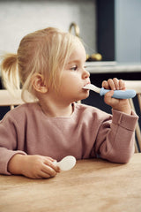 BABYBJÖRN Baby Feeding Set, Powder Pink