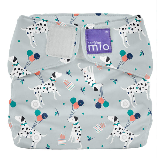 Bambino Mio Miosolo All-In-One Reusable Diaper, Puppy Party